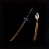 Flash Gold Katana